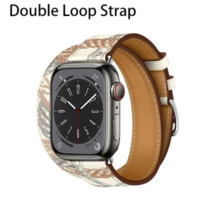 Premium Genuine Leather Watch Strap - Elegant and Versatile Wristband Bracelet