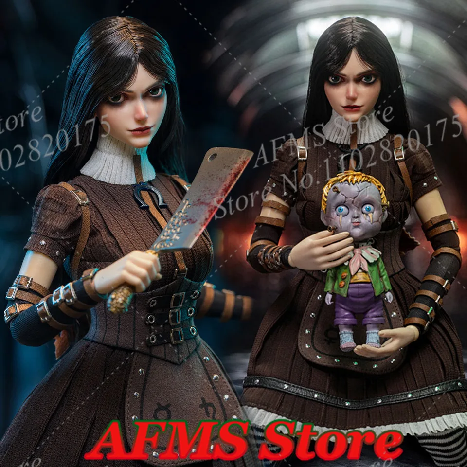 LSZG2024-03 1/6 Scale Collectible Figure Crazy Dark Girl Alice