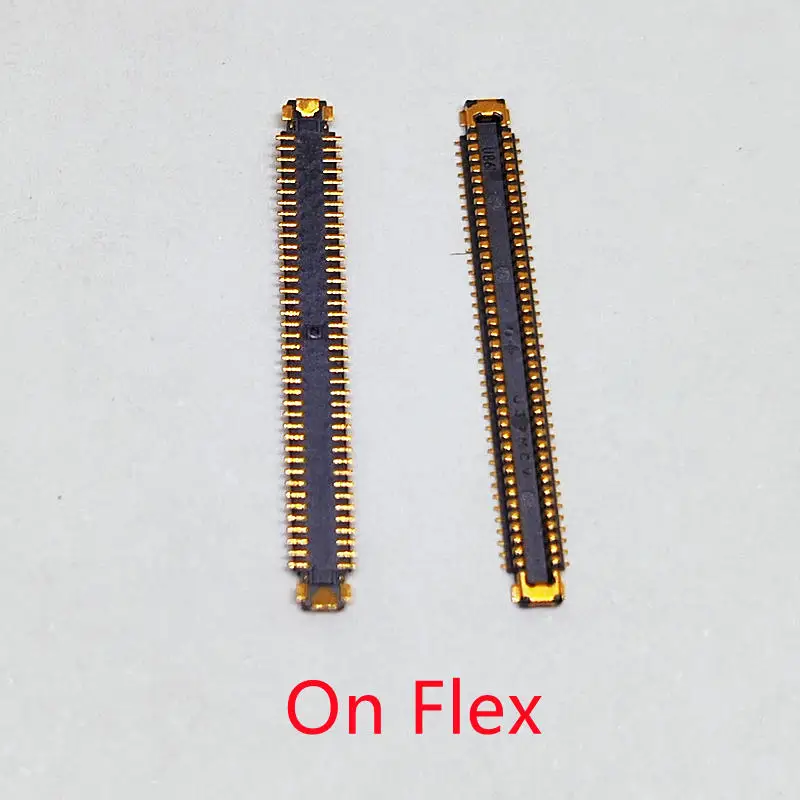 LCD Display Screen Flex FPC Connector, 78 Pin, Compatible with USB Charger Charging Plug