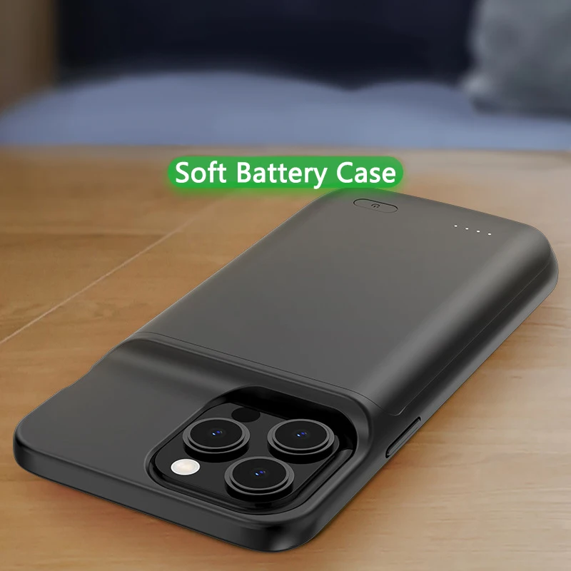 Power Bank Battery Charger Case For iPhone 14 14Pro 14 Pro Max 13 13Pro 13 Pro Max 12 Pro Max 14 Plus Battery Charger Case Cover