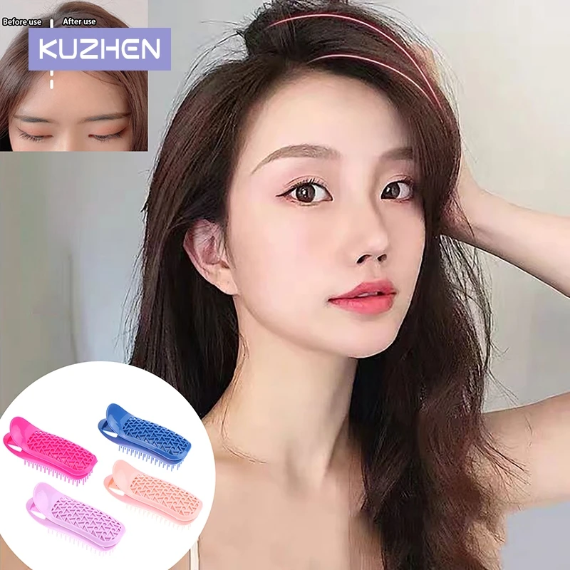 

Корейская пушистая челка, зажим для завивки, шпильки для волос, натуральный пушистый зажим для корня волос, Плойка для укладки ленивых волос, женские челки, фиксированные Аксессуары