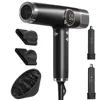 Portable Fast Drying Low Noise Negative Ionic  High-Speed 110000 RPM Brushless Motor hairDryer Set with Magnetic Nozzle 1