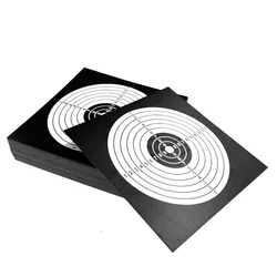 Enhanced Shooting Practice Target Box with 100 Aim Paper Sheets (BK target papers)