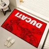 Motor Logo D-Ducati-S Cool Red By Mat For Bedroom Decoration Kitchen Bath Carpet House Super Absorbent Rug Foot Non-slip ^ 6 $ y 5