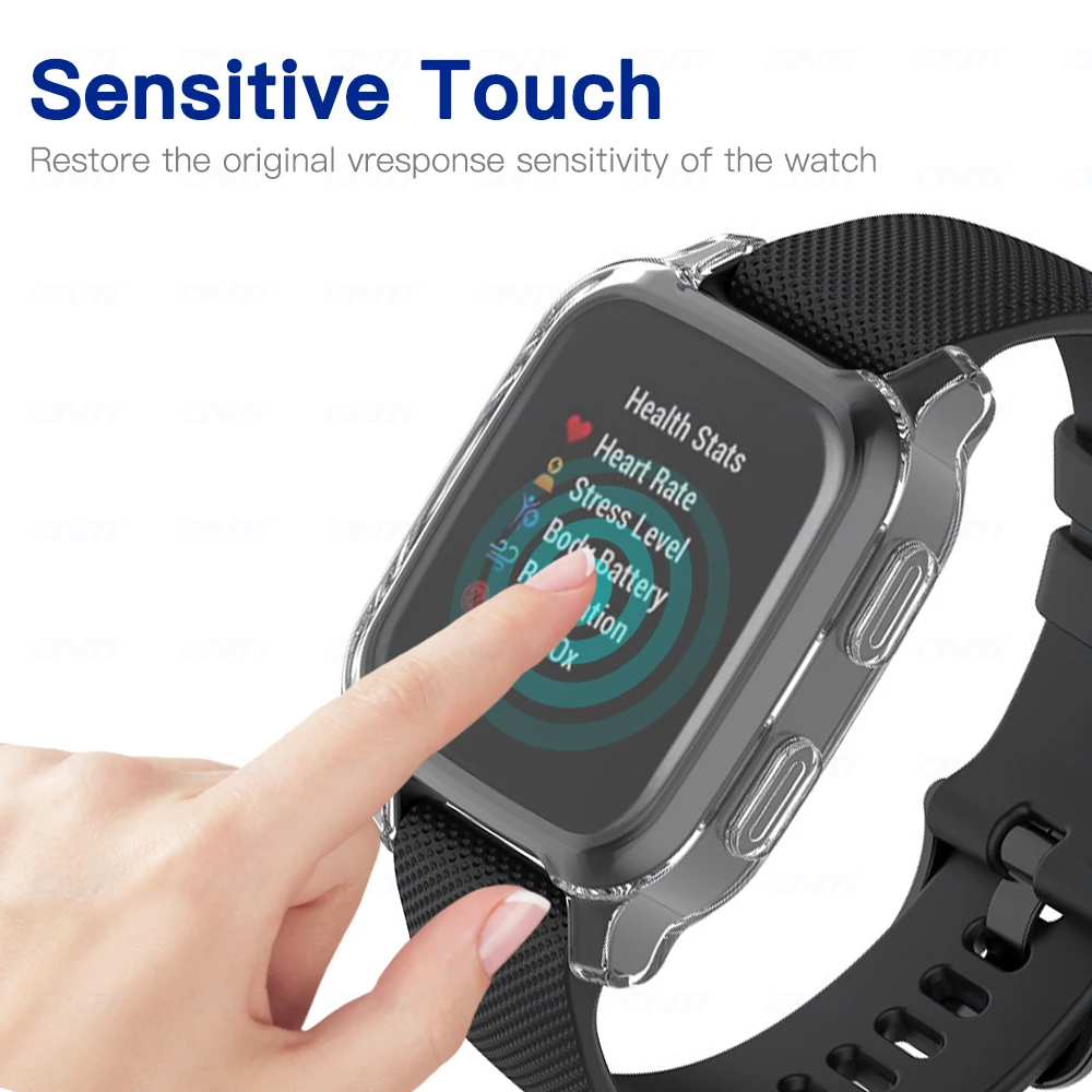 Garmin Venu SQ 2 ̽  TPU Ʈ ȣ Ŀ SQ 2  Ʈ ġ  ü ȭ ȣ    ̽