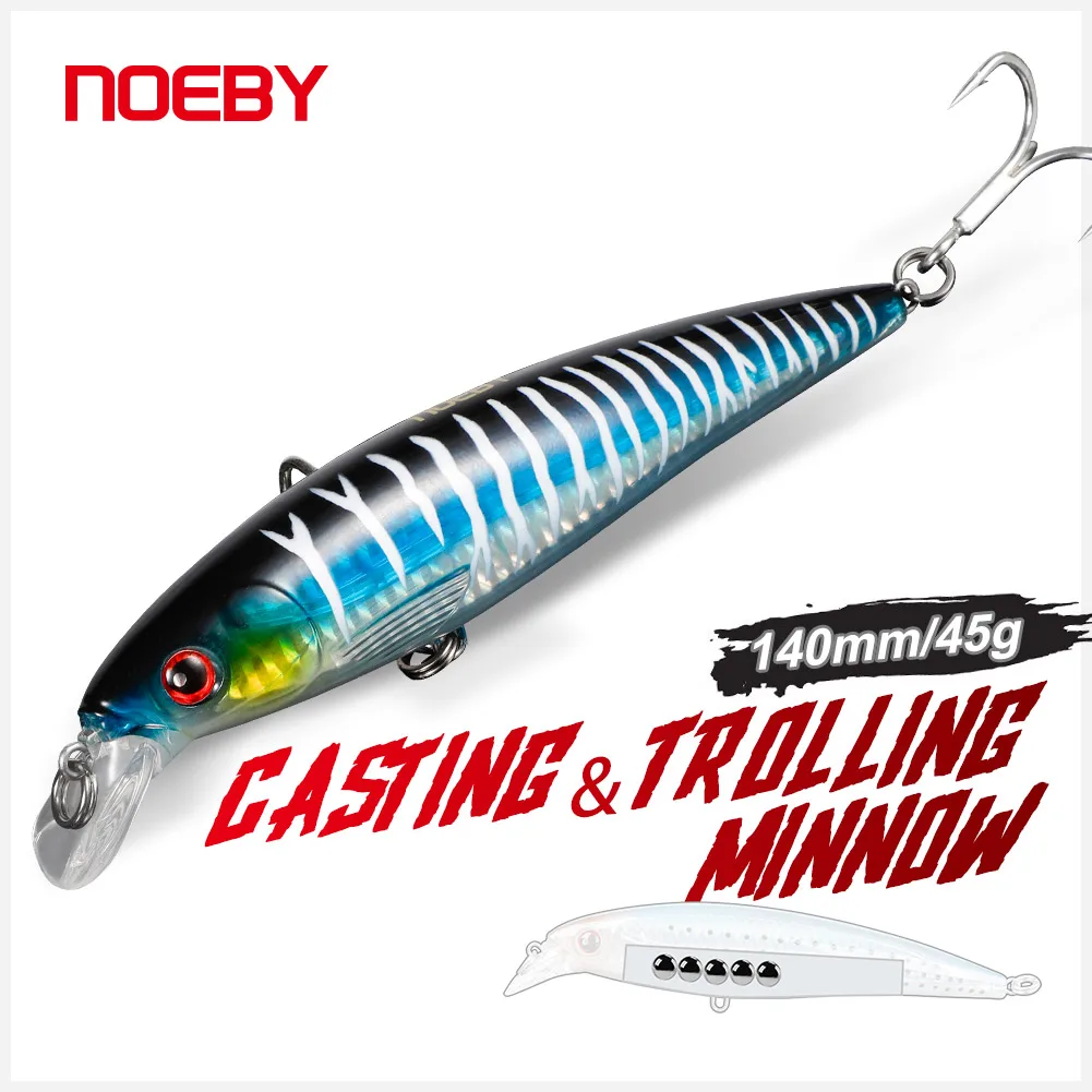 NOEBY 125mm économique assorti flotteur eau peu profonde à la traîne