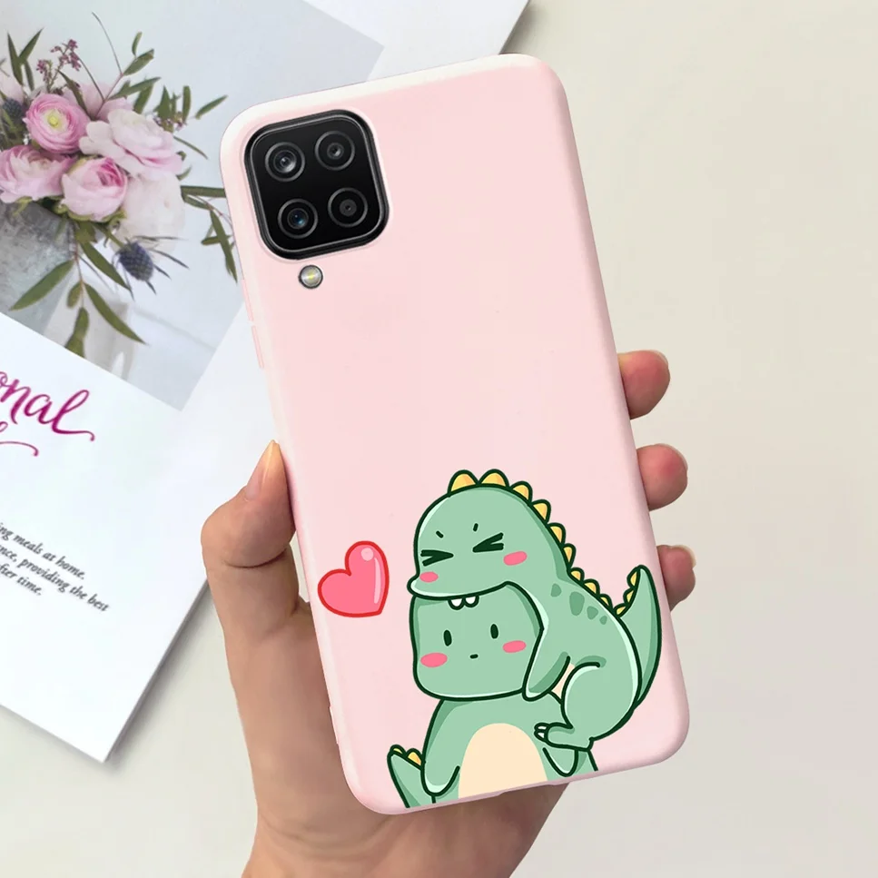 NEW Design For Samsung Galaxy A12 Case Silicone TPU Back Cover For Samsung A12 M12 F12 Galaxy M12 India  Funda Couqe Bumper