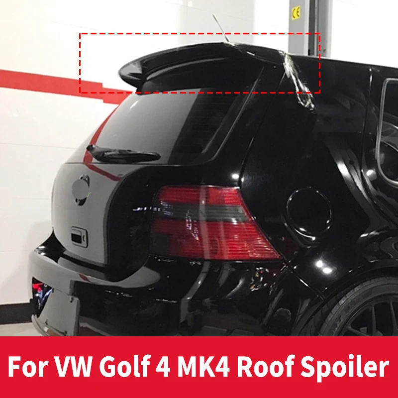 For Golf Spoiler 2006-2009 Volkswagen Golf 4 Wxk Spoiler Abs Plastic  Material Car Rear Wing Color Rear Spoiler - Spoilers & Wings - AliExpress