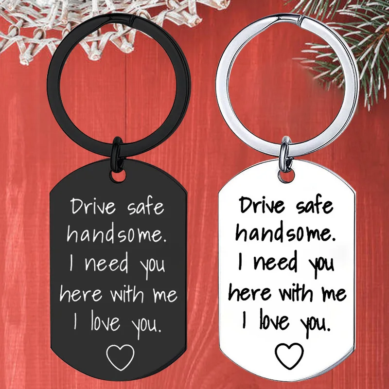 Metal Drive Safe Handsome Keychain Pendant Drive Safe Handsome I Need metal-drive-safe-handsome-keychain-pendant-drive-safe-handsome-i-need