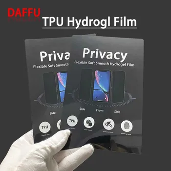 50 pz TPU Idrogel Opaco Privacy Pellicola Flessibile Morbido Protezione Dello Schermo Del Cellulare per iPhone HD Film Macchina Da Taglio Y22