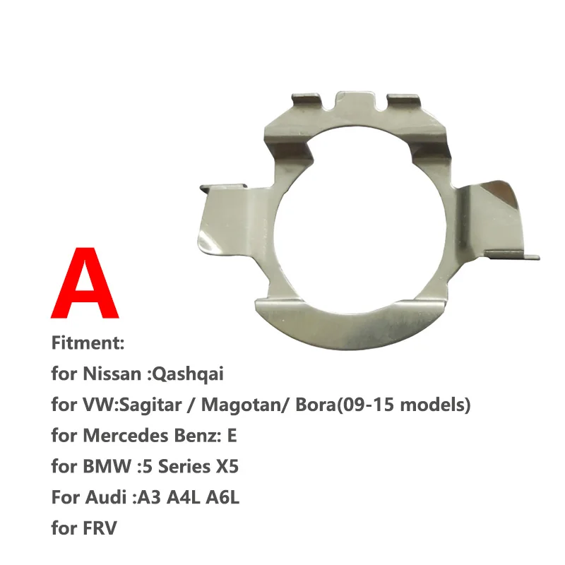 2PCS H7 LED Car Headlight Bulb Base Holder Adapter Socket for VM Sagitar Magotan Bora BMW 5 Series X5 Mercedes-Benz Audi A3 A4L A6L headlight holder led lamp bulb base led headlight light holder led lamp bulb light bulb socket socket connector plug adapter