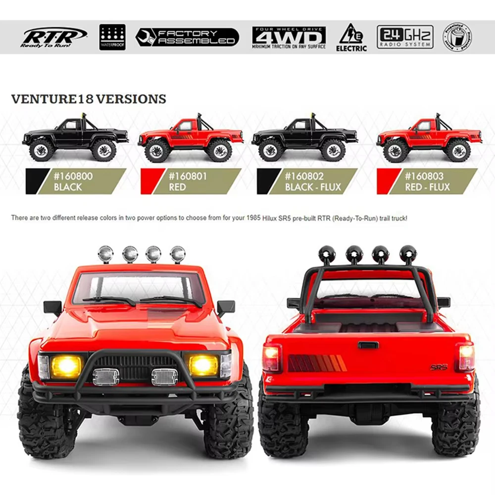 Voiture RC Brushless/Brushed 4WD 1/10 Tout Terrain - 209€