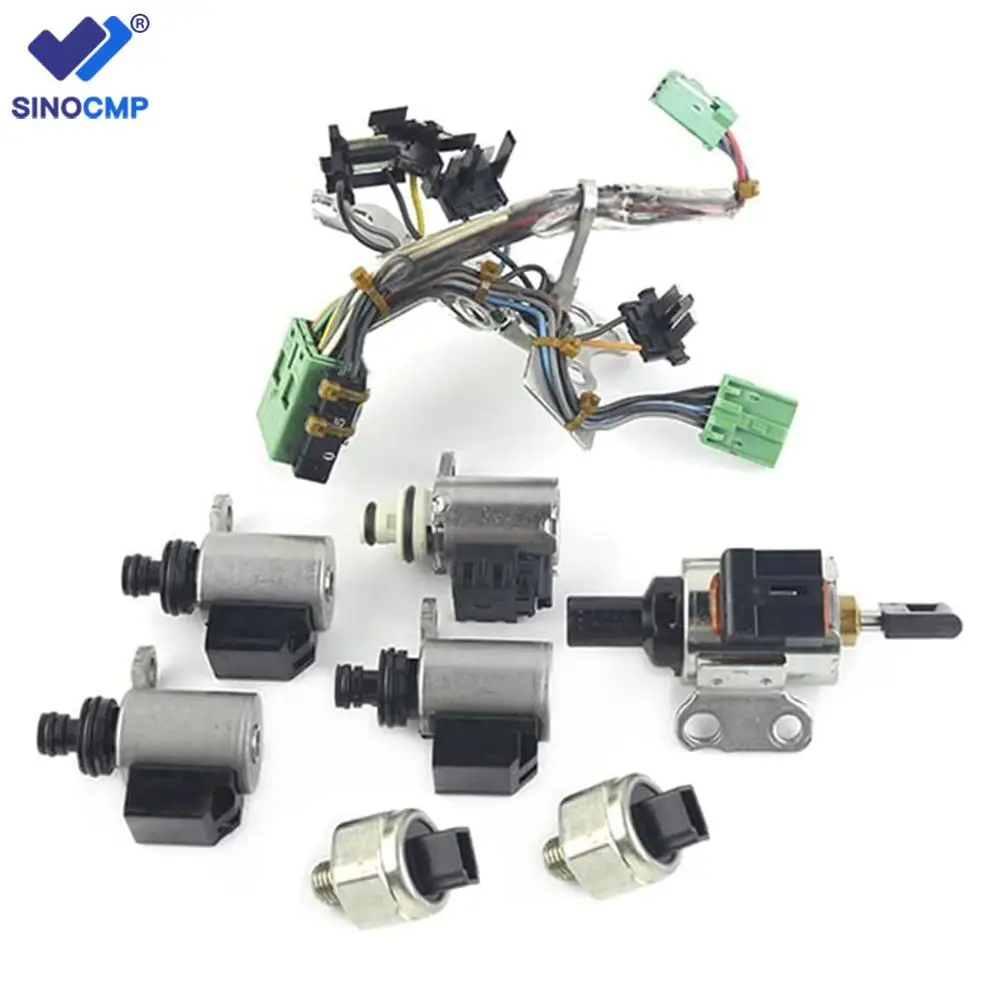 Jf011e Re0f10a Cvt Transmission Solenoid Kit Car Valve Body Solenoids