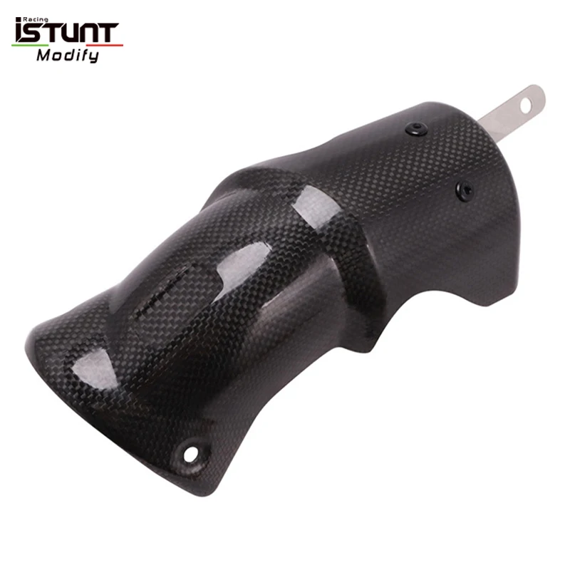 Really Carbon Fiber For BMW S1000R S1000RR R1200GS 2010 - 2017 2018 Motorcycle Heat Shield Shell Escape Muffler Protector Cover - Image 4