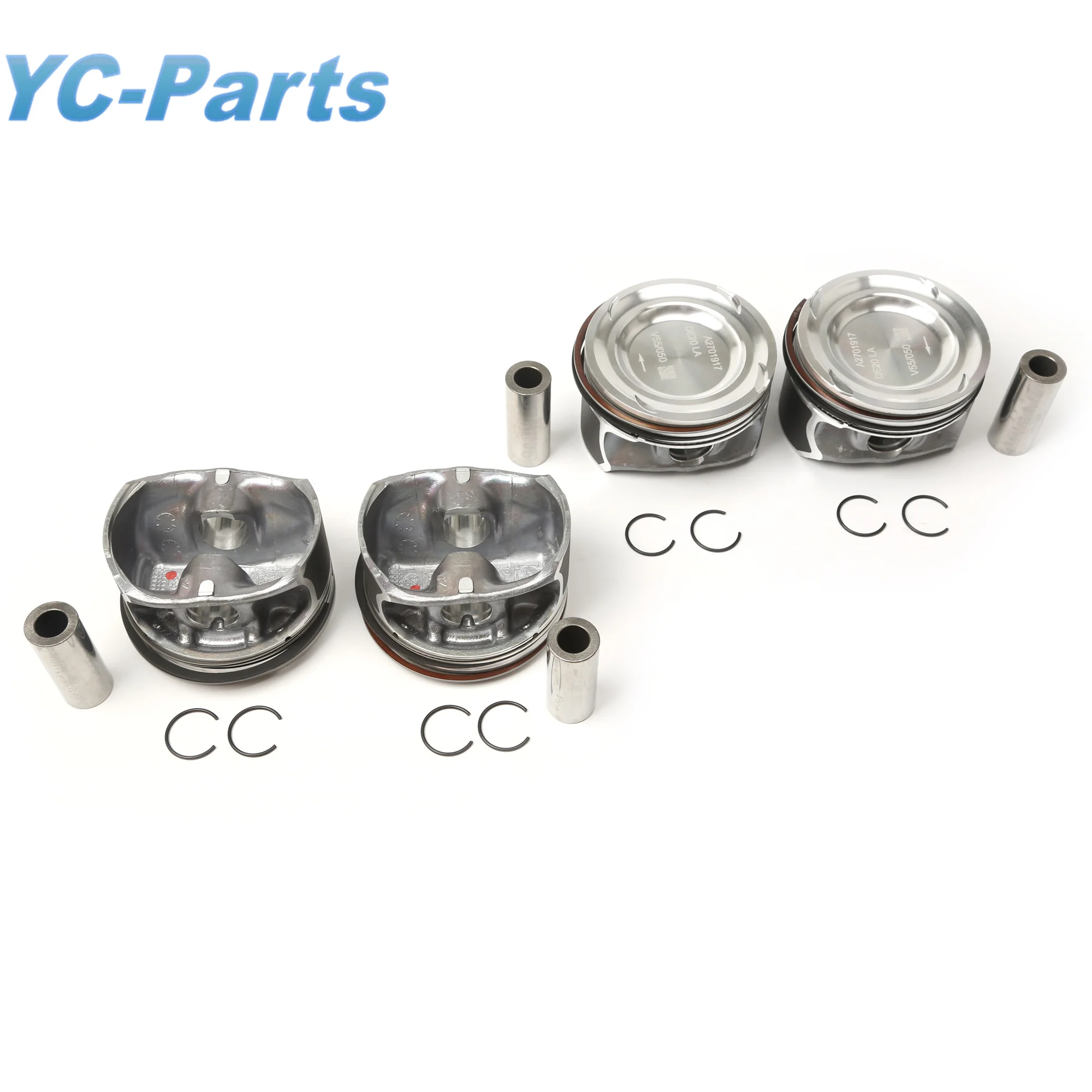 Set Gruppo Fasce Elastiche Motore Oversize + 0.50Mm M270 2.0T 83.50Mm Nuovo Per Benz B 250 4-Matic Cla 200 Cla Cla 250 X156 Gla 200