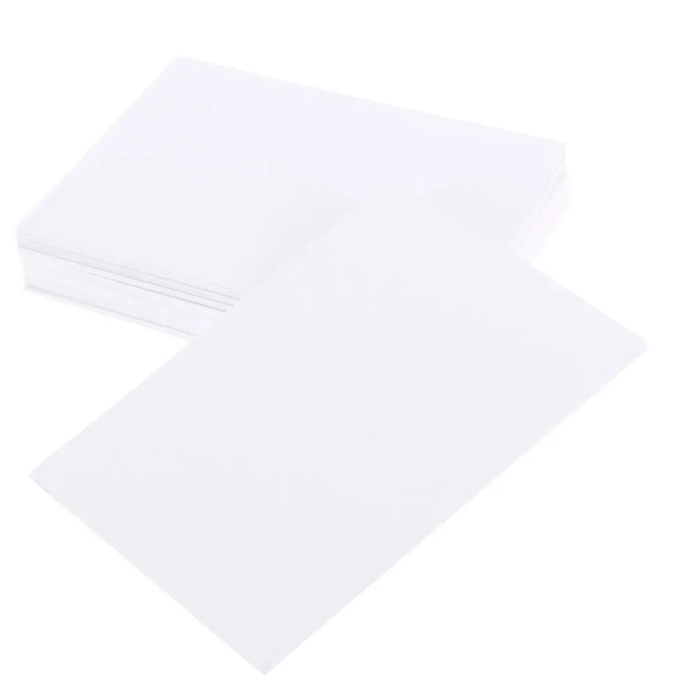 100Pcs 드로잉 스케치 페인팅 공예 학교 미술 프로젝트를 위한 전문 등급 수채화 용지 사회적 기술 개발