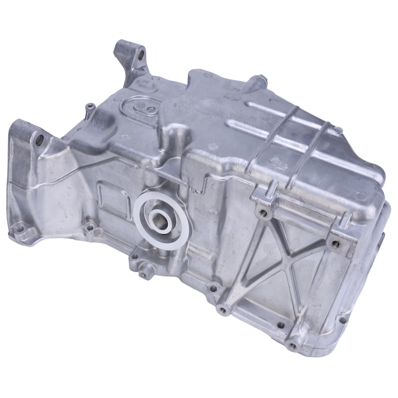 Car Engine Oil Pan For FIT L4 1.5L 2009-2013 Manual Transmission Aluminum Automotive Engine Oil Pan Replace 11200RB0000