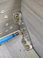 30/1 компл. угловые кронштейны из нержавеющей стали, угловой соединитель для мебели с винтами, опора для шкафа, крепежная рама, угловая скоба