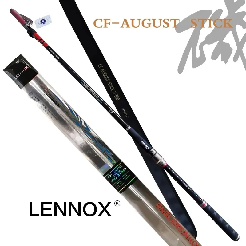 

LENNOX AUGUST 1#2#3# Rock Fishing Rod 4m5m Ultralight Carbon Fiber Telescopic Spinning Ocean Fishing Pole 400 500 O