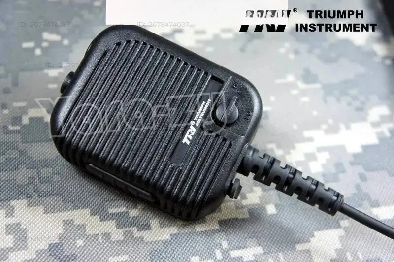TRI THALES 무전기 에어덕트 헤드셋으로 높음 및 낮음 볼륨 조절이 가능한 PRC152 148 BCC