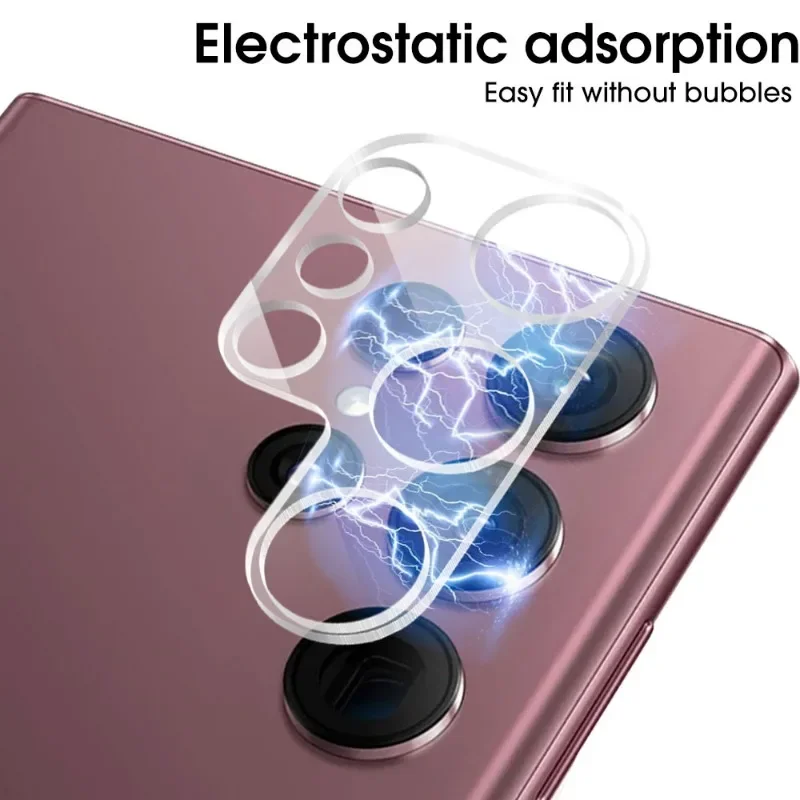 For Samsung Galaxy S24 Plus Ultra Front Screen Protector Back Camera Lens Film Anti-scratch Tempered Glass for Samsung S24Ultra