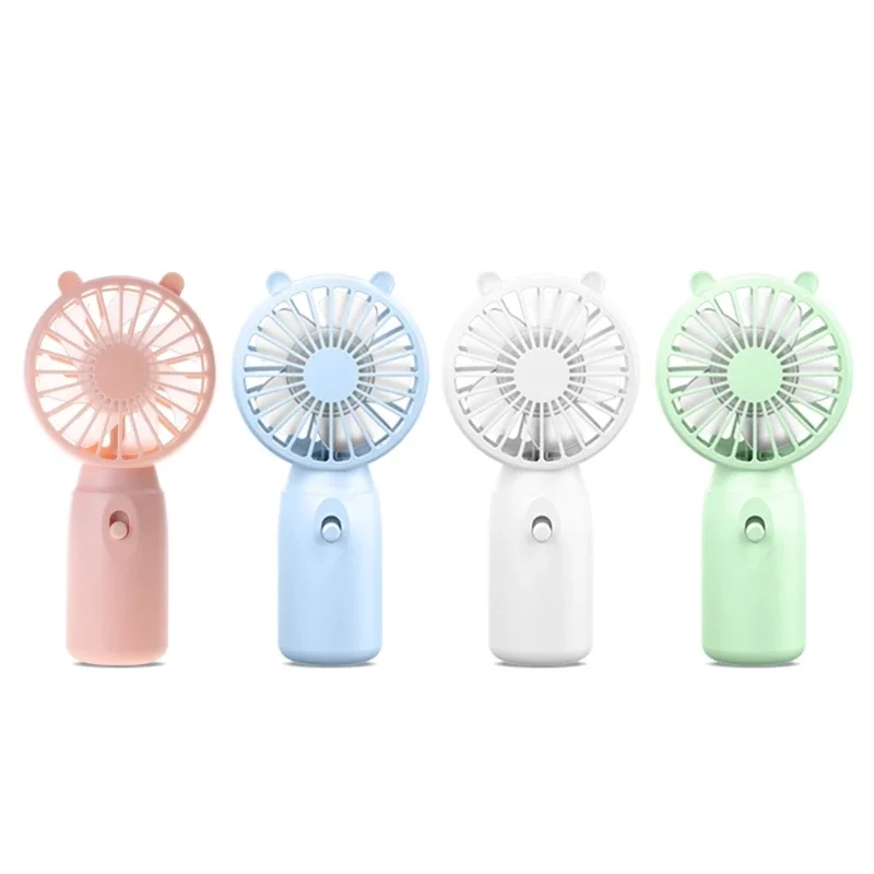 휴대용 휴대용 팬 미니 냉각 팬 음소거 디자인 AA 배터리 음소거로 구동