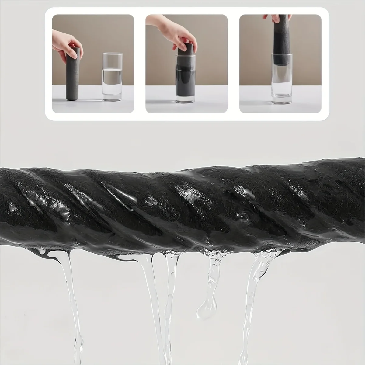 5pcs Traceless Multifunctional Magic Cloth, Thickened Absorbent and Shed-Resistant, Suitable for Smooth Mirror Vessels