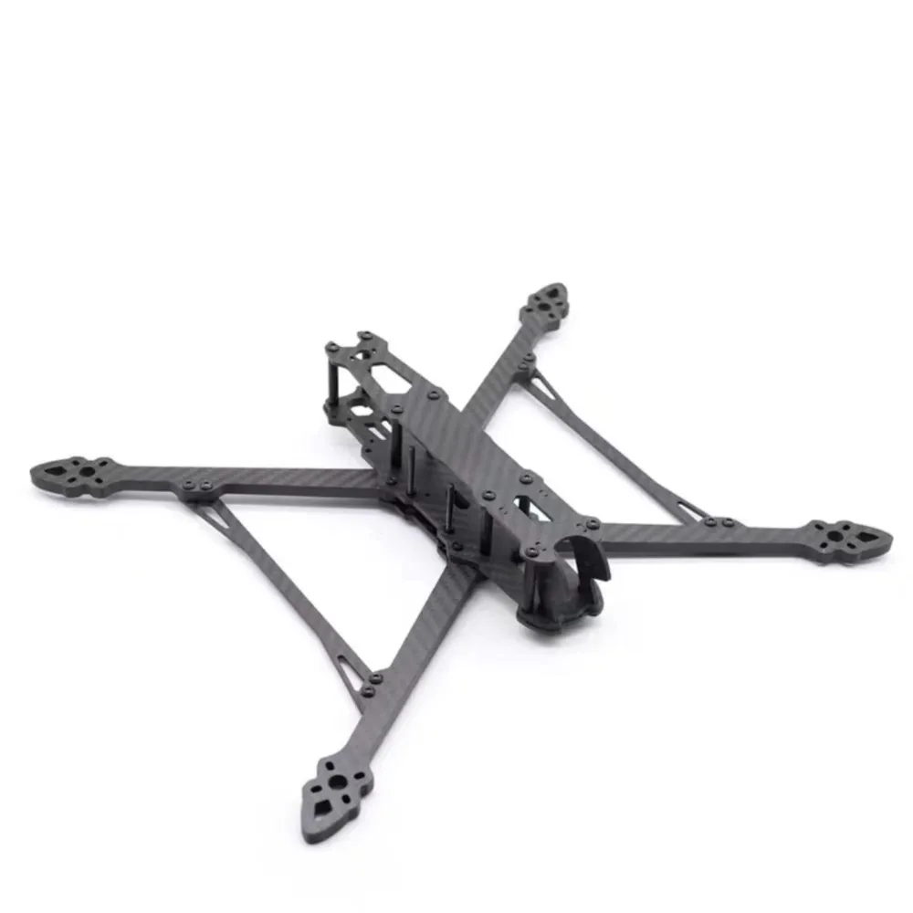 Détail des bras en carbone 3mm du Châssis MARK4 V2 pour Drone FPV 8, 9 ou 10 pouces - Kit Frame