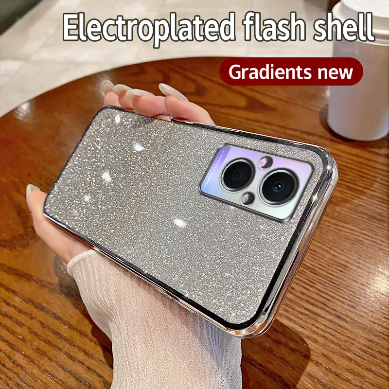 Fashionable Clear Soft Protective Phone Case with Camera Lens Guard for OPPO and OnePlus Models