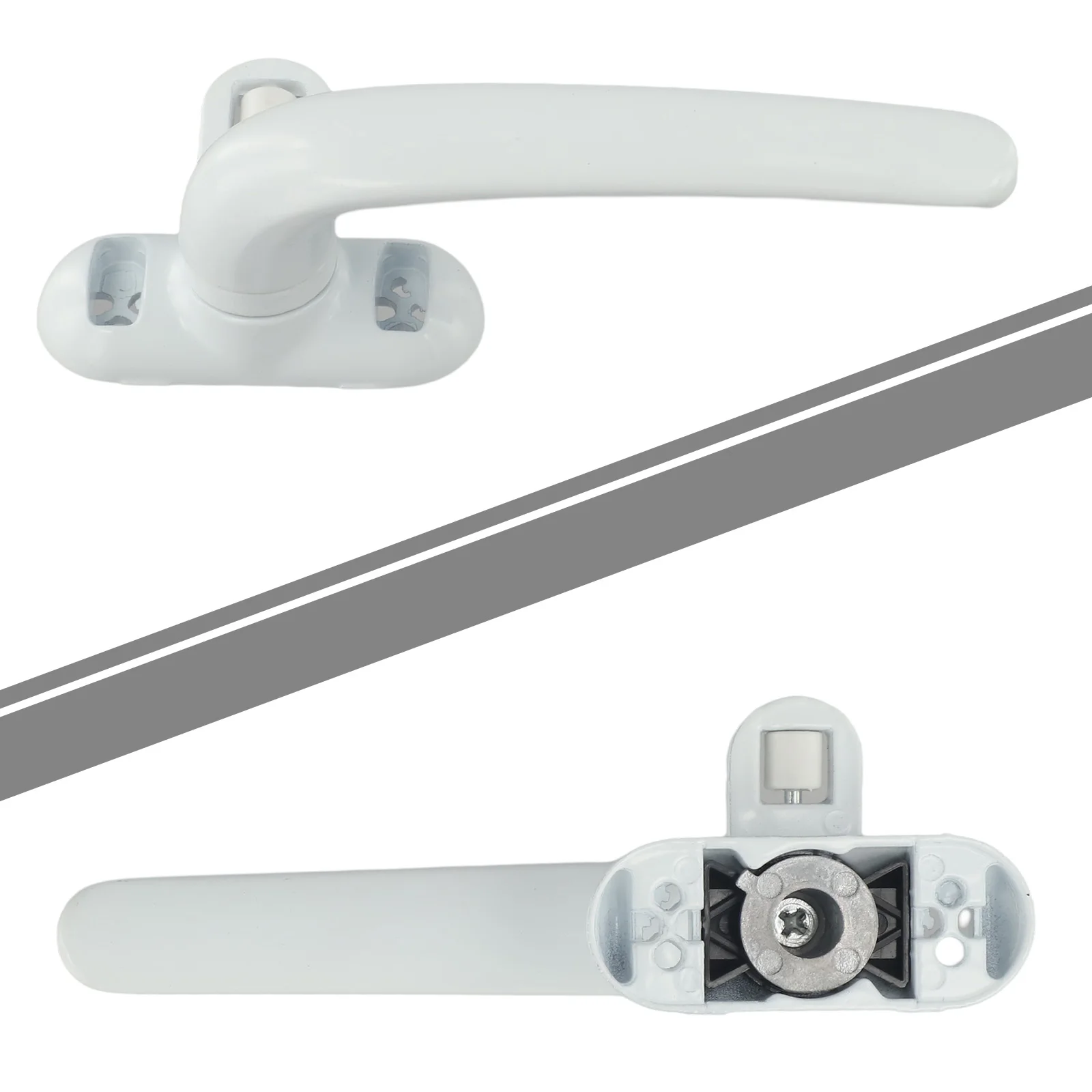 Description Picture 5 of item1pcs Aluminum Alloy Child Safe Security Window Door Sash Lock Anti-Theft Lock Safety Lever Handle Sash Latch Hardware