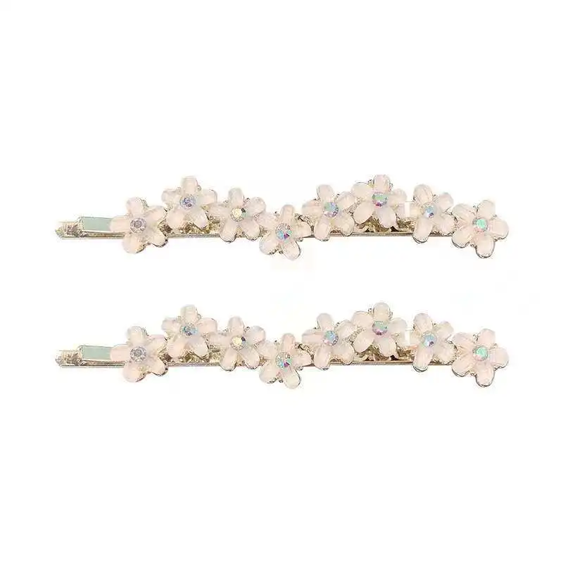 Pregadeiras de cabelo com flor de vidro e strass conjunto 2_voghion.com