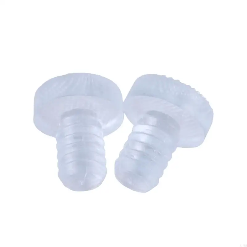 100pcs Clear Rubber Furniture Pad set Table Chair Leg Feet Bottom Slide Pad set