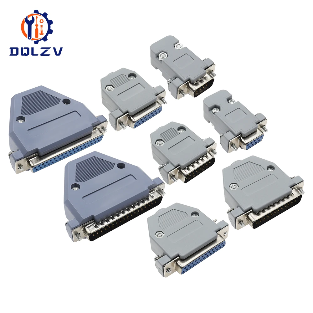 DB15 DB25 DB9 DB37 Parallel Serial Port Fmale/Male Solder Connector ...