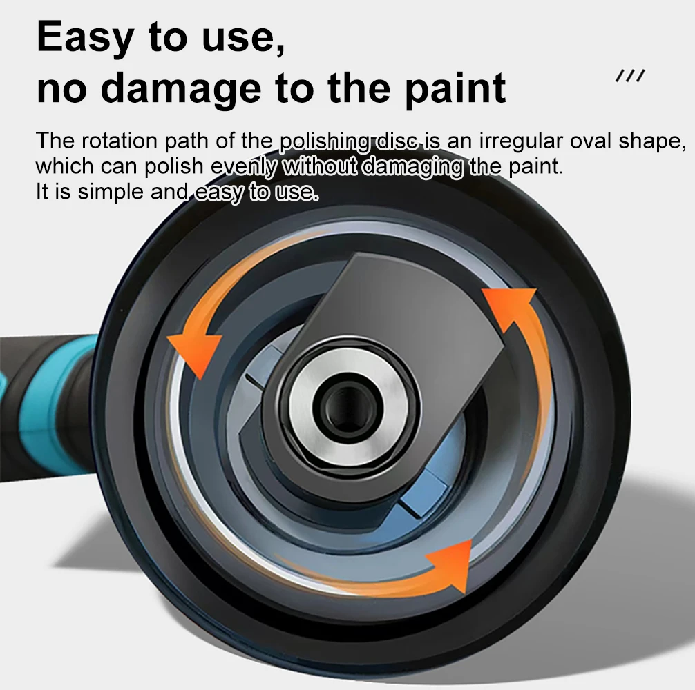 12V Cordless Car Polisher 8 Gears 380W Automotive Electric Waxing Repairing Wireless Sander Polish car polisher