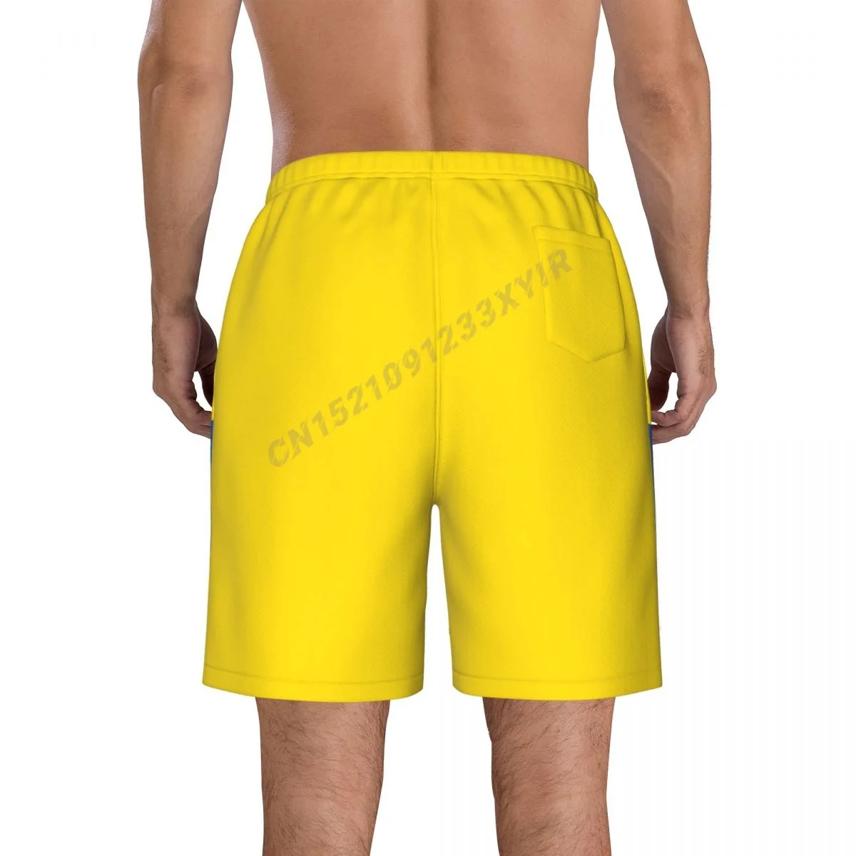 Summer Men's Ecuador Flag Beach Pants Shorts Surfing M-2XL Polyester Swimwear Running 2