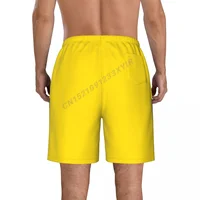Summer Men's Ecuador Flag Beach Pants Shorts Surfing M-2XL Polyester Swimwear Running 2