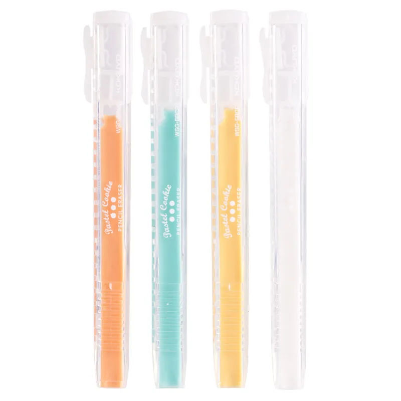 Japanese KOKUYO Push-pull Pencil Eraser Rubber Creative Sketch Painting Art Stationery Cute Kid Student Gift School Supplies pencil eraser