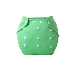 Eco-Friendly Adjustable Cotton Cloth Diaper - Washable & Reusable Baby Training Pant (Style 3)