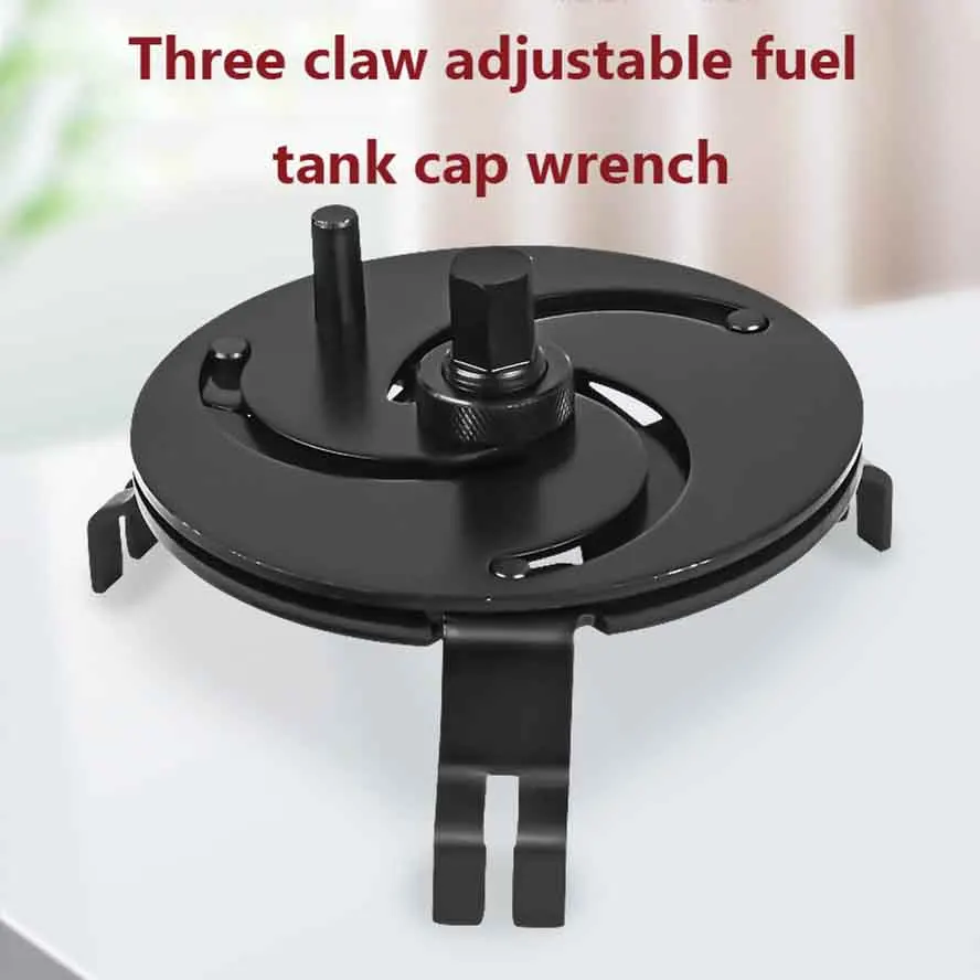 

Three Claw Multifunctional Adjustable Universal Vehicle Fuel Tank Cap Wrench Fuel Pump Cap Disassembly Wrench Tool