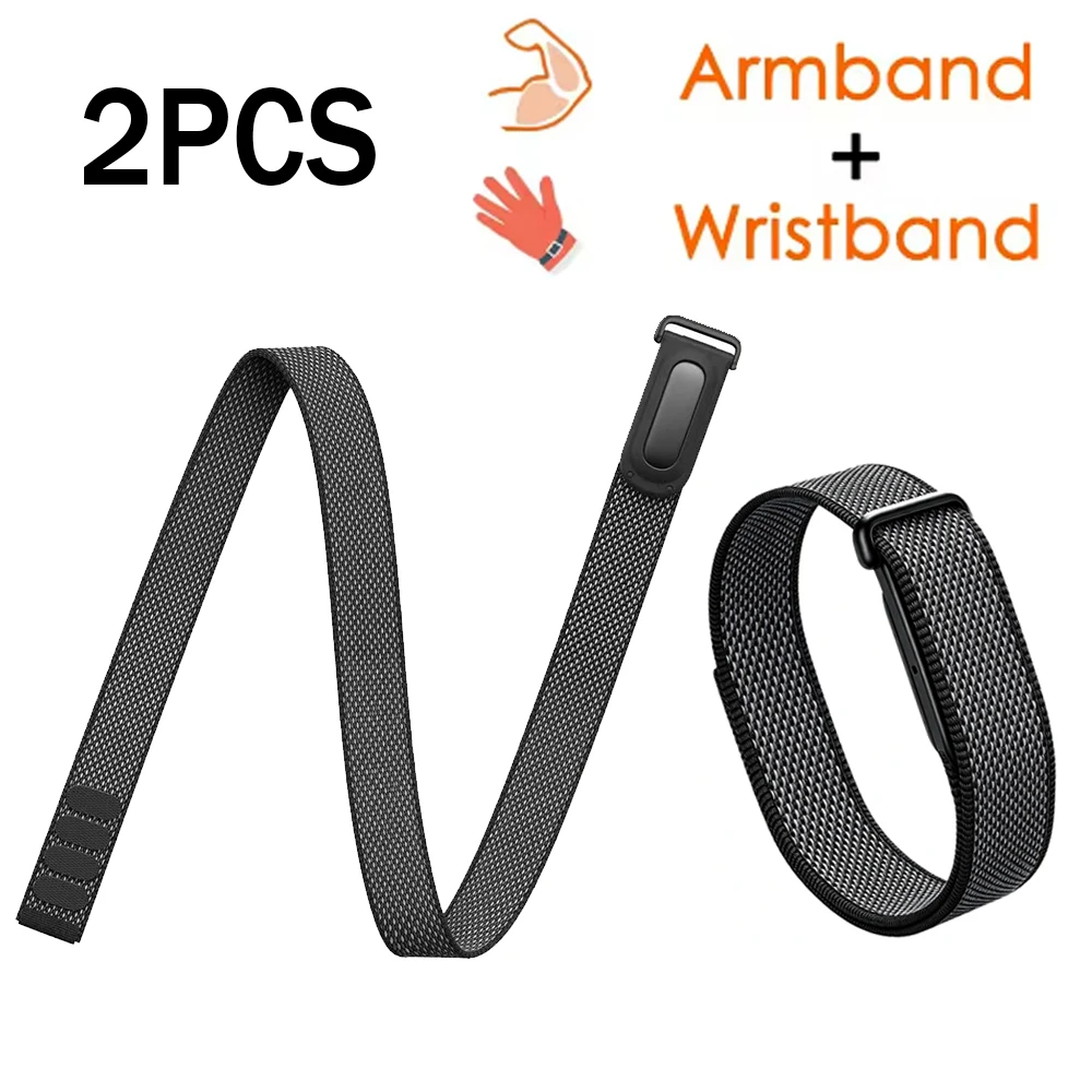 Nylon Woven Breathable Sport Fitness Tracker Adjustable Strap