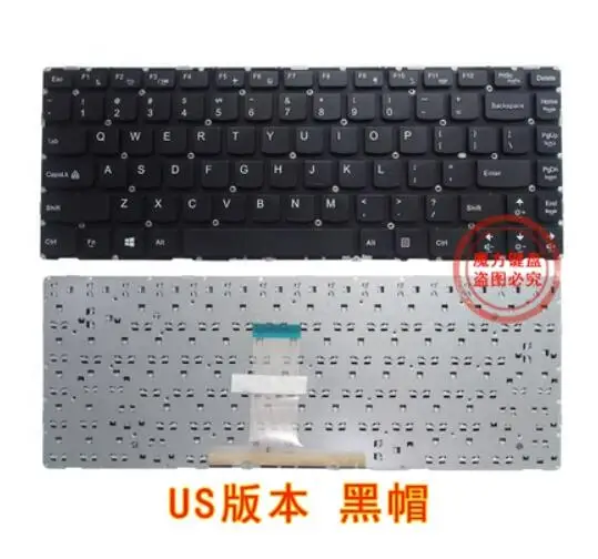 

Новая клавиатура US для Lenovo Erazer Y40-70 Y40-70AM Y40-70AT Y40-70AT-IFI без рамки, черная клавиша, бесплатная доставка