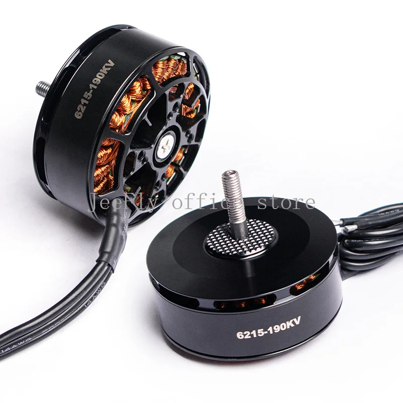 6215 200KV 브러시리스 모터 (15-20인치 FPV 헤비 리프트 드론용) 6-12S LiPo 9728G 풀 UAV 전문 페이로드 맞춤형 알루미늄