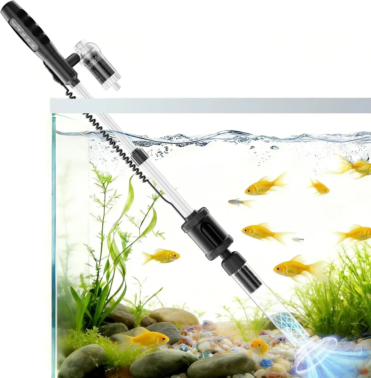8-in-1 Electric Gravel Cleaner 1