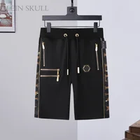 2025 Summer Men's exterior Shorts Trendy Brand Casual Daily Slim Fit Five Quarter Pants PersonalizedOutdoor Travel Beach Pants 1