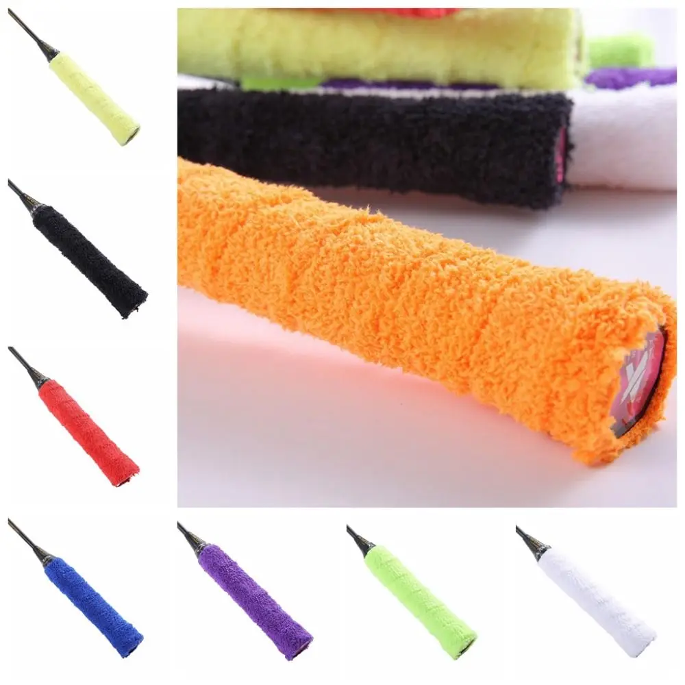 

Anti-slip Over Grip Sweatband Soft Breathable Anti-slip Towel Badminton Grip Towel Sweat-absorbent Fishing Rod Overgrips
