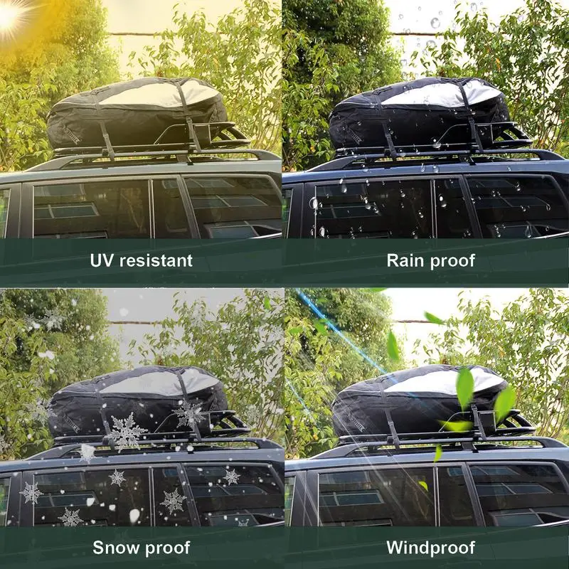 

Car Roof Storage Bag Waterproof Auto Luggage Bags Vehicles Large Capacity Cargo Roof Storage Holder Organizer Car Roof Box