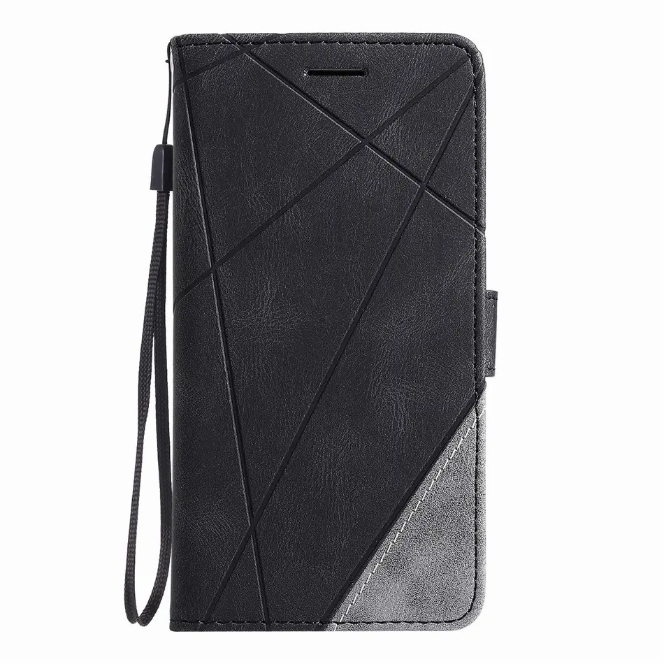 Leather Flip Wallet Cover & Book Case