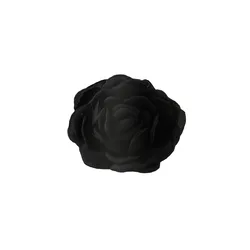 Elegant French Camellia Satin Hair Claw Clip - Romantic Solid Color Hair Accessory (13)