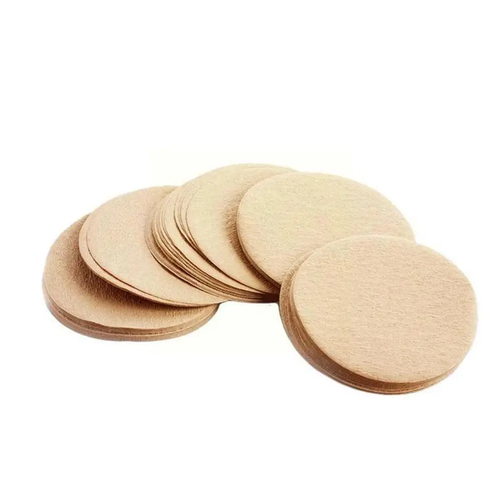 Yuvarlak Moka Pot Espresso Mutfak Gereçleri Kahve Filtre Kağıdı Kahve Makinesi Aksesuarları Filtrasyon Aracı Cafe Süzgeç Kağıdı