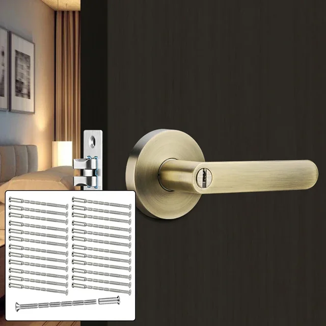 For Eophmi For M3 Door Handle Fixing Screws, 25 Pieces Door Handle Bolt Fixings For Doors Cabinet Drawers 3